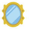 鏡 Emoji 🪞 image - Skype style