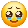 Rosto Segurando As Lágrimas Emoji 🥹 image - Samsung style