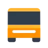 迎面驶来的公共汽车 Emoji 🚍 image - Tossface style