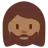 Woman: Medium-Dark Skin Tone, Beard