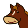 말 얼굴 Emoji 🐴 image - Emojidex style