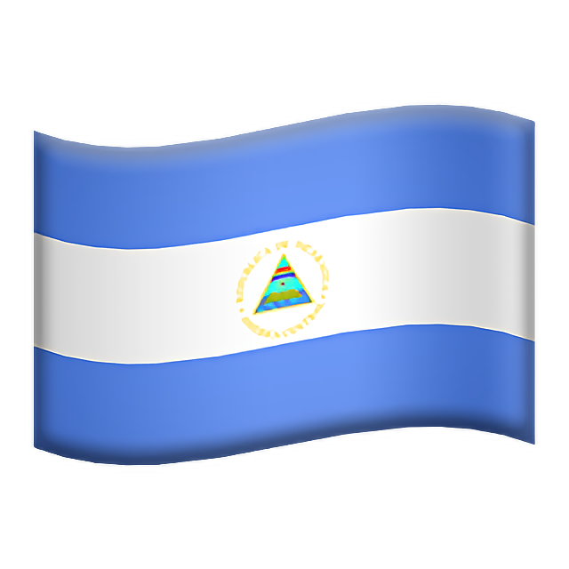 Flag: Nicaragua