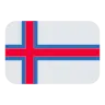 Flag: Faroe Islands Emoji 🇫🇴 image - Tossface style