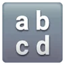Emoji Simbol de intrare pentru literele latine mici 🔡 image - Samsung style