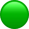 Green Circle Emoji 🟢 image - Apple style