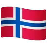 Flag: Norway Emoji 🇳🇴 image - WhatsApp style