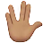 Vulcan Salute: Medium Skin Tone