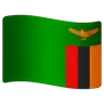 Flag: Zambia Emoji 🇿🇲 image - WhatsApp style