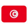 Flag: Tunisia Emoji 🇹🇳 image - Tossface style