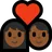 Couple With Heart: Medium-Dark Skin Tone