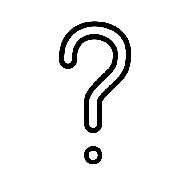 White Question Mark
