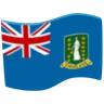 Flag: British Virgin Islands Emoji 🇻🇬 image - Facebook Messenger (2016) style