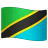 Flag: Tanzania Emoji 🇹🇿 image - WhatsApp style