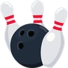 Bowling Emoji 🎳 image - Skype style