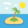 Isla desierta Emoji 🏝 image - EmojiTwo style