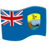 Flag: St. Helena Emoji 🇸🇭 image - Facebook Messenger (2016) style