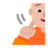 Deaf Person: Medium-Light Skin Tone