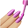 Nail Polish: Medium-Light Skin Tone Emoji 💅🏼 image - Apple style