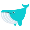 Эмодзи Кит 🐋 image - EmojiTwo style