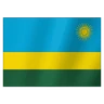 Flag: Rwanda Emoji 🇷🇼 image - Huawei Harmony OS style