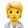 Health Worker Emoji 🧑‍⚕️ image - Apple style