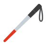 White Cane Emoji 🦯 image - Tossface style