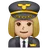 Woman Pilot: Medium-Light Skin Tone