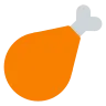Cuisse de volaille Emoji 🍗 image - Tossface style