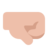 Right-Facing Fist: Medium-Light Skin Tone