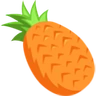 菠萝 Emoji 🍍 image - Facebook Messenger (2016) style