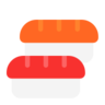 Sushi Emoji 🍣 image - Microsoft Classic 2D style