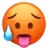 过热的脸