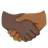 Handshake: Medium-Dark Skin Tone, Dark Skin Tone
