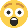 Emoji Fața uluită 😲 image - Skype style