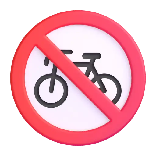 No Bicycles