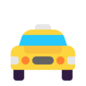 Emoji Taxi in arrivo 🚖 image - Microsoft Classic 2D style