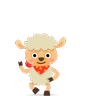 羊 Emoji 🐑 image - Skype style