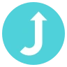 Эмодзи Стрелка, направленная вправо, затем изогнутая вверх ⤴ image - EmojiTwo style