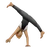 Person Cartwheeling: Medium Skin Tone