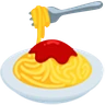 Spaghetti Emoji 🍝 image - Facebook Messenger (2016) style