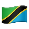 Flag: Tanzania Emoji 🇹🇿 image - Apple style
