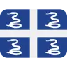 Flag: Martinique Emoji 🇲🇶 image - Twitter / X (Twemoji) style