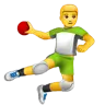 Man Playing Handball Emoji 🤾‍♂️ image - WhatsApp style