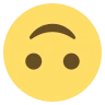 Twarz do góry nogami Emoji 🙃 image - EmojiTwo style