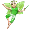 Man Fairy: Light Skin Tone Emoji 🧚🏻‍♂️ image - WhatsApp style