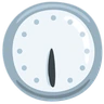 Emoji Óraszám hat-harminc 🕡 image - Facebook Messenger (2016) style