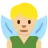 Man Fairy: Medium-Light Skin Tone