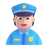 Police Officer: Light Skin Tone