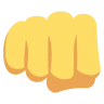 Signe du coup de poing Emoji 👊 image - EmojiTwo style