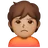 Person Pouting: Medium Skin Tone